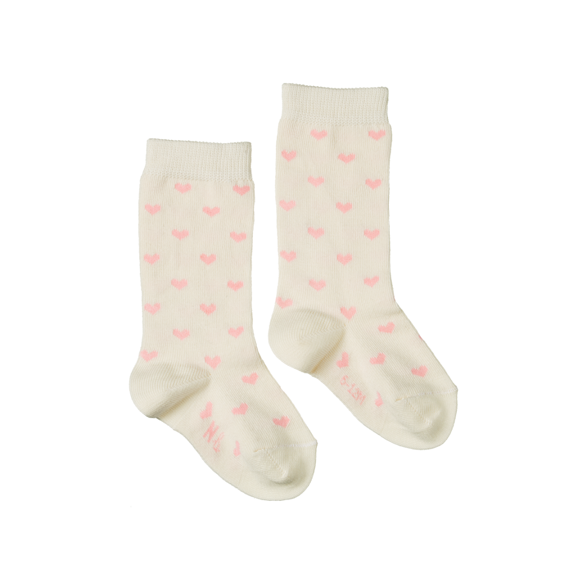 Nature Baby Organic Cotton Socks - Hearts