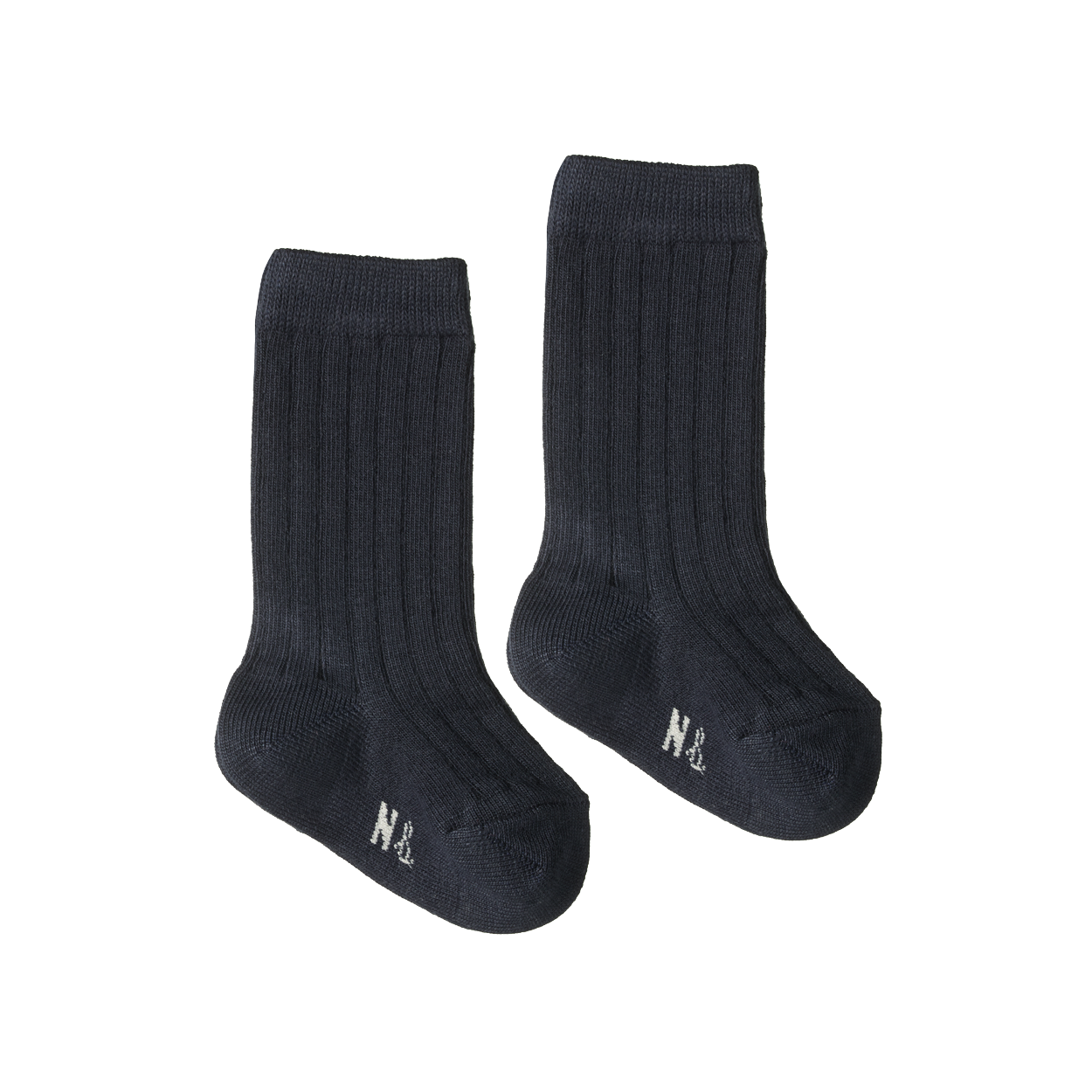 Nature Baby Organic Cotton Rib Socks - Navy