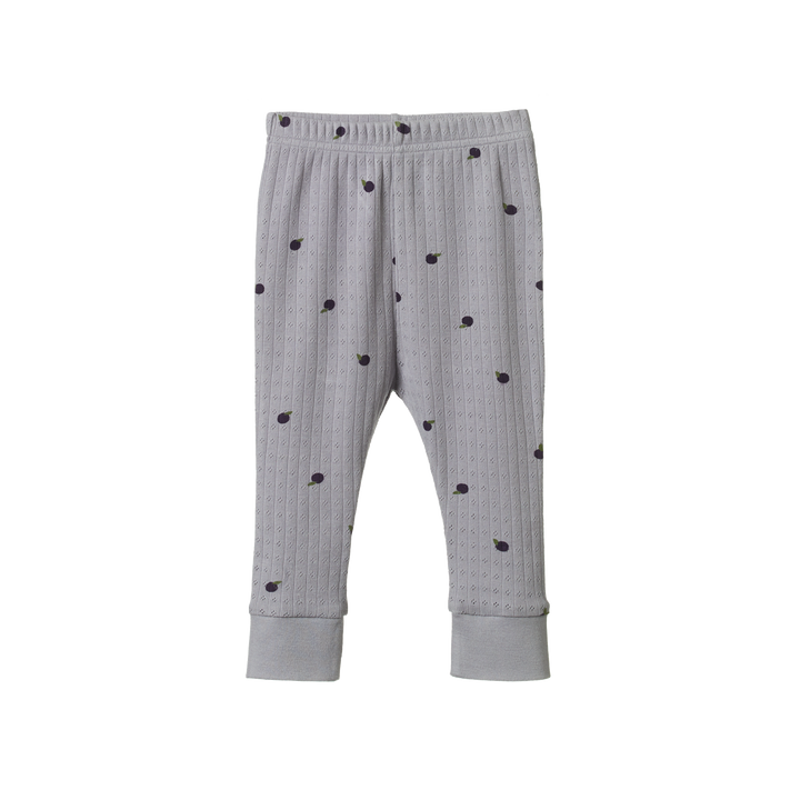 Nature Baby Long Sleeve Pointelle Pyjamas - Petite Plum Print