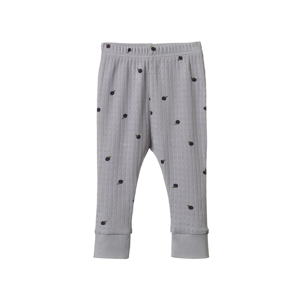 Nature Baby Long Sleeve Pointelle Pyjamas - Petite Plum Print