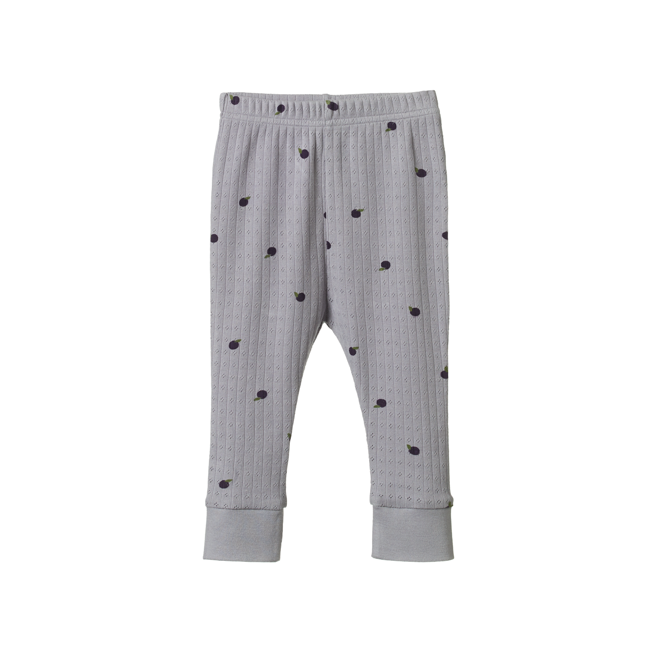 Nature Baby Long Sleeve Pointelle Pyjamas - Petite Plum Print