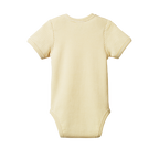 Nature Baby Short Sleeve Bodysuit - Sand Pinstripe