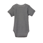 Short Sleeve Bodysuit - Navy Stripe
