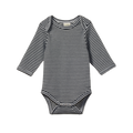 Long Sleeve Bodysuit - Navy Stripe