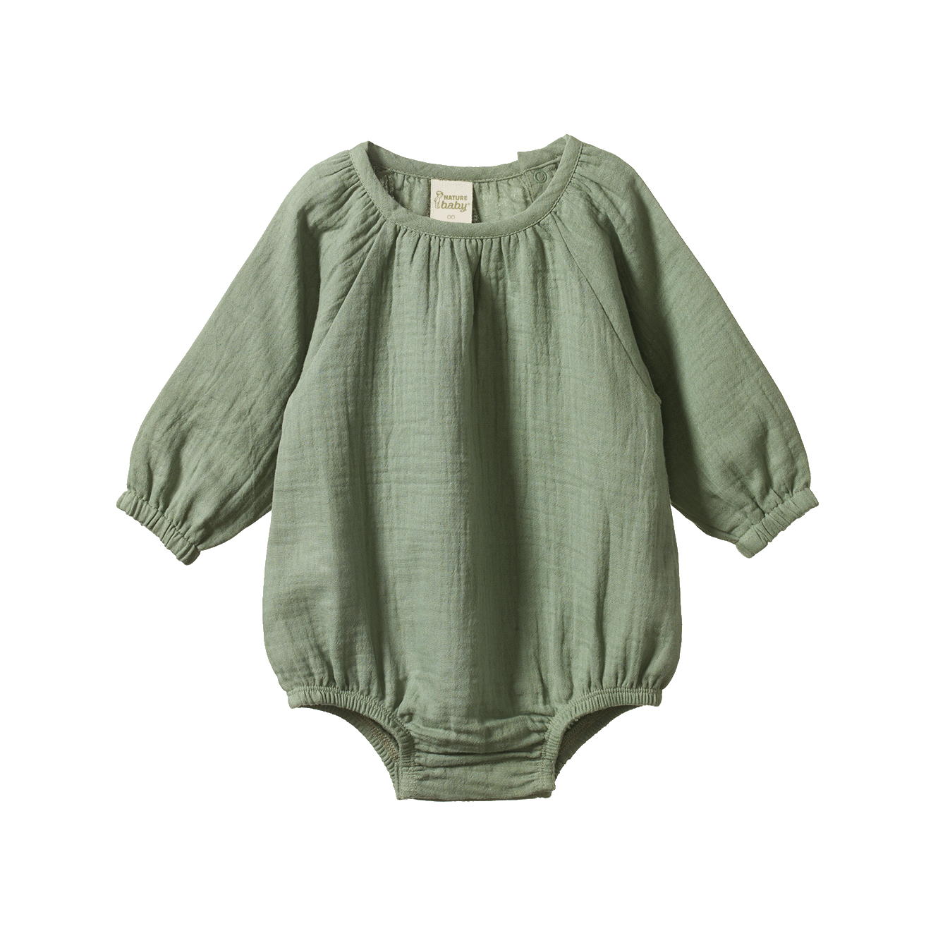 Nature Baby Meadow Bodysuit - Hedge Green