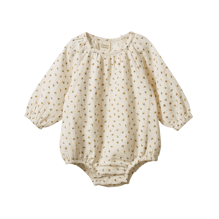 Nature Baby Meadow Bodysuit - Tulip Print