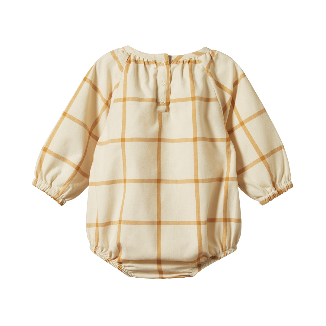 Nature Baby Meadow Bodysuit Gingham - Picnic Check