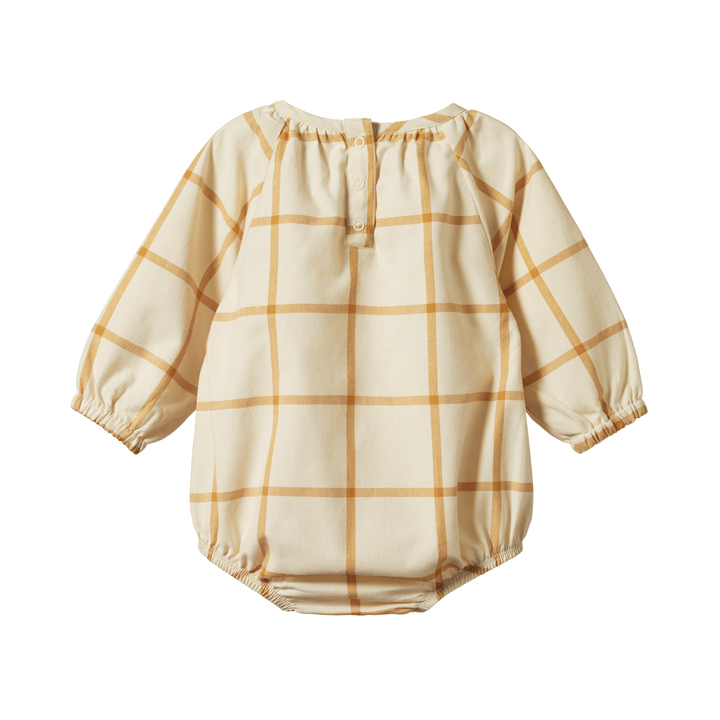 Nature Baby Meadow Bodysuit Gingham - Picnic Check