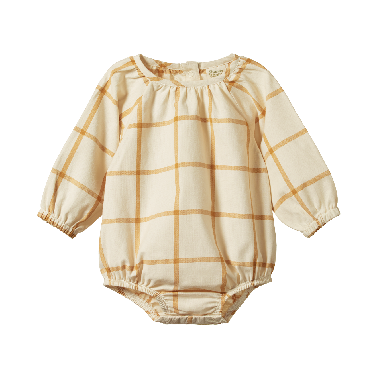 Nature Baby Meadow Bodysuit Gingham - Picnic Check