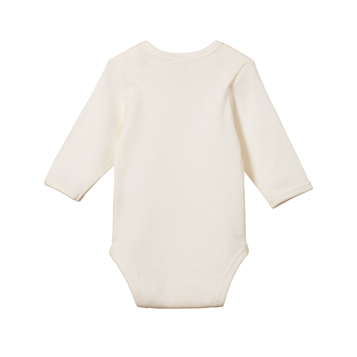 Nature Baby Long Sleeve Bodysuit - Natural