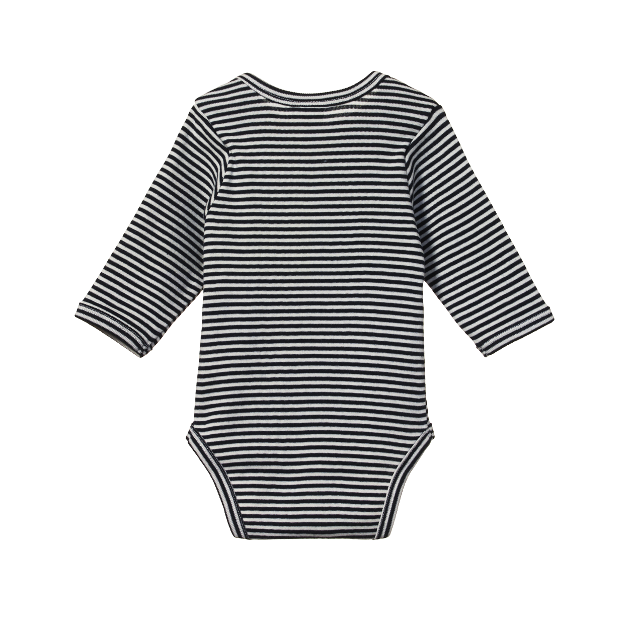 Nature Baby Long Sleeve Bodysuit - Navy Stripe
