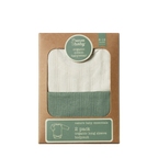 Long Sleeve Bodysuit Derby 2 Pack - Natural/Nettle