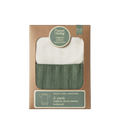 Short Sleeve Bodysuit Derby 2 Pack - Natural/Nettle