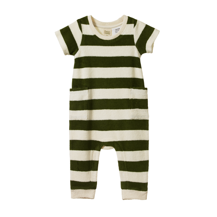 Nature Baby Ocean Suit - Bold Jungle Stripe