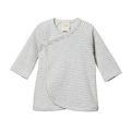 Kimono Jacket - Grey Marl Stripe