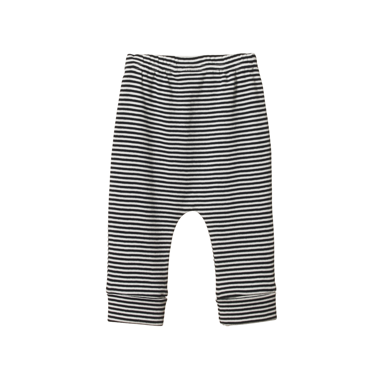 Nature Baby Drawstring Pants - Navy Stripe