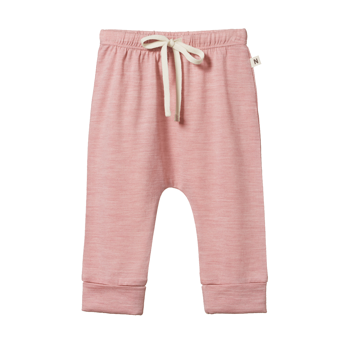 Nature Baby Drawstring Pants - Mauve