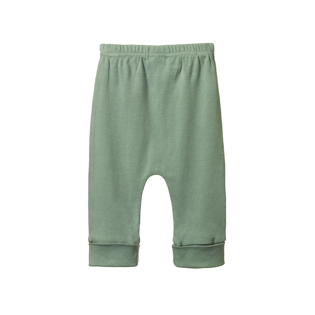 Nature Baby Drawstring Pants - Lily Pad