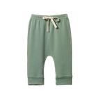 Nature Baby Drawstring Pants - Lily Pad