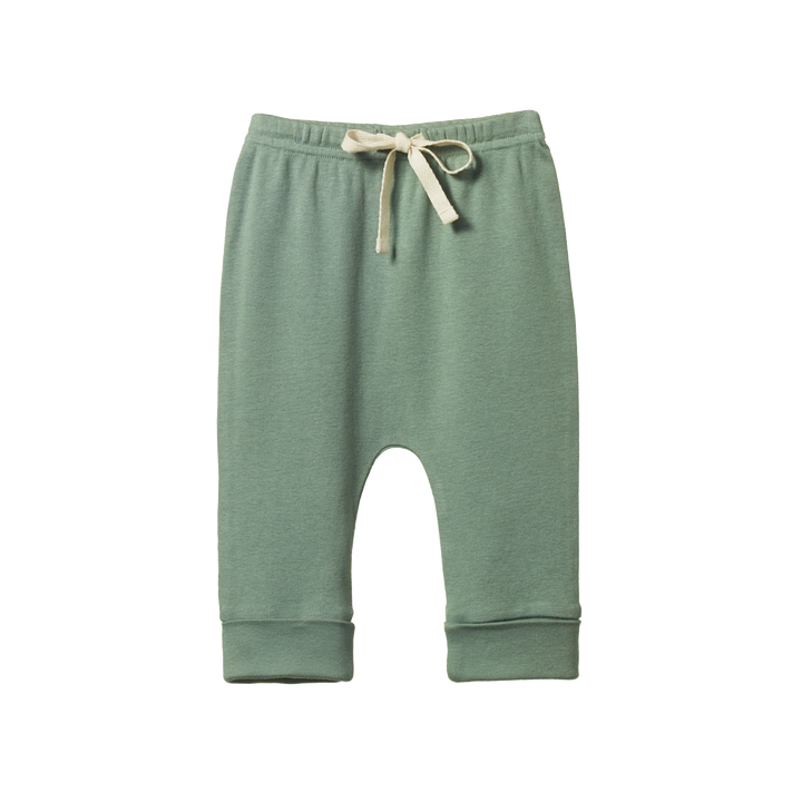 Nature Baby Drawstring Pants - Lily Pad