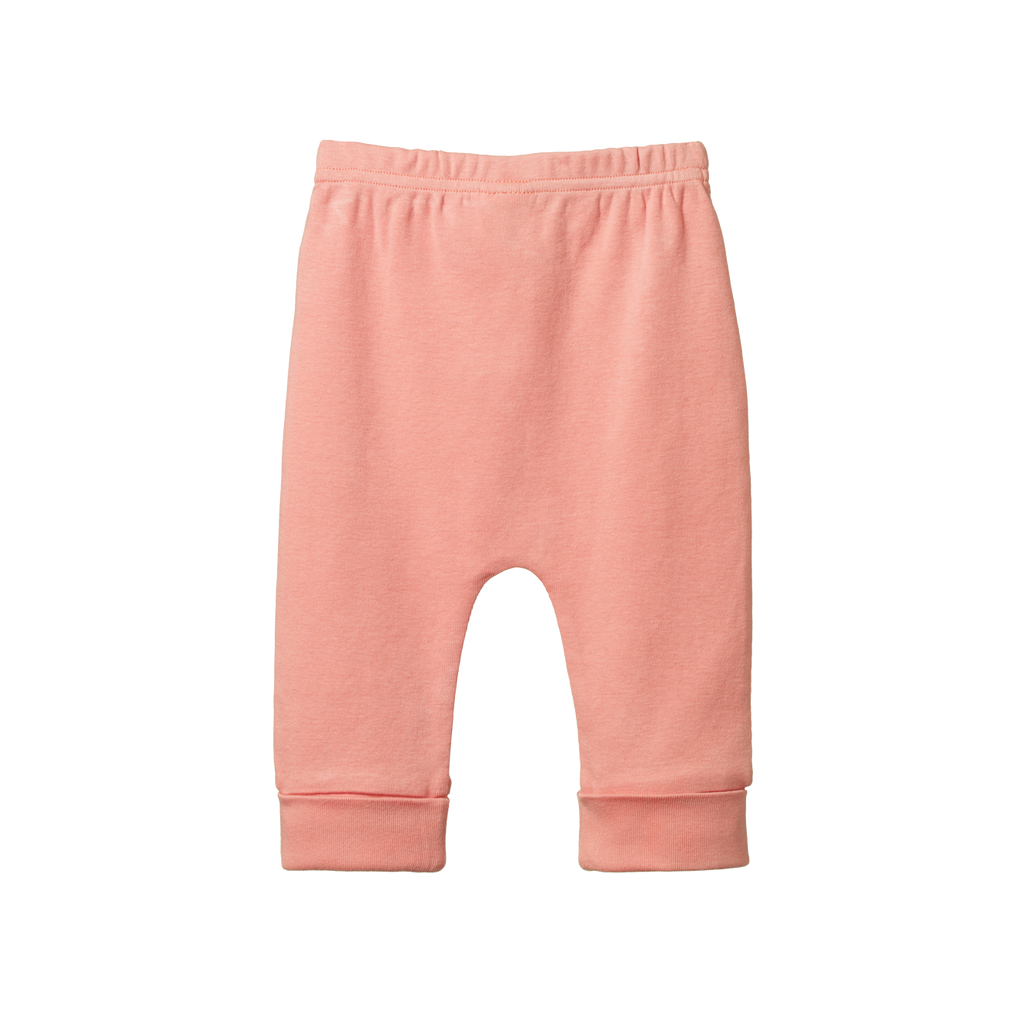 Nature Baby Drawstring Pants - Peony