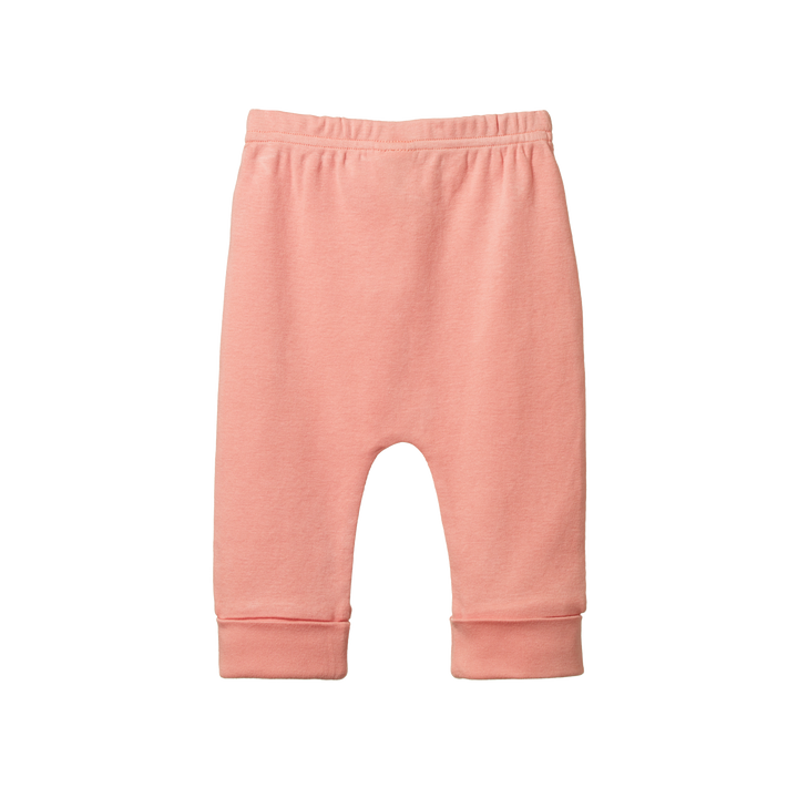 Nature Baby Drawstring Pants - Peony