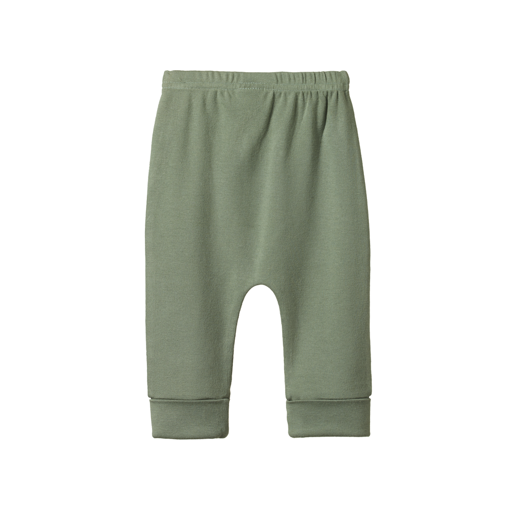 Nature Baby Drawstring Pants - Nettle