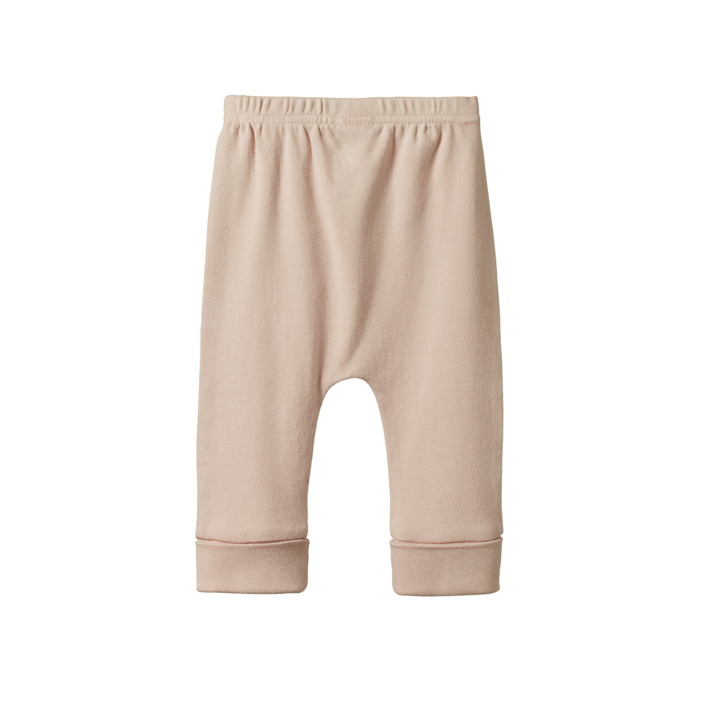 Nature Baby Drawstring Pants - Rose Dust