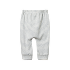 Drawstring Pants - Grey Marl Stripe