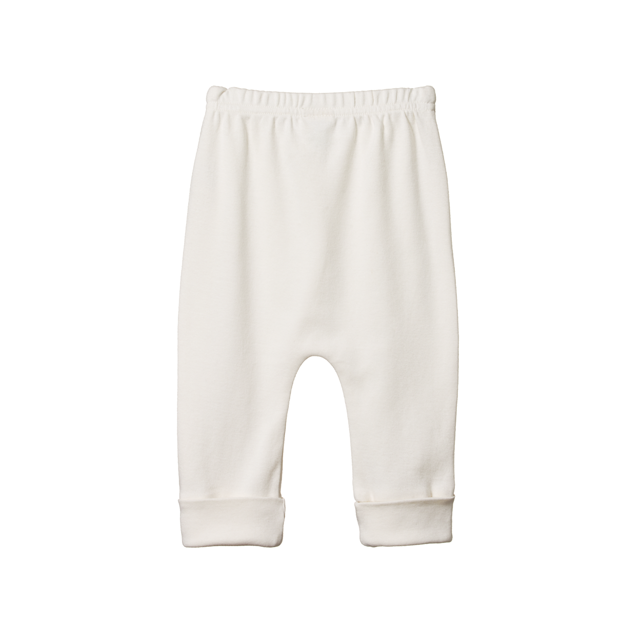 Nature Baby Drawstring Pants Pointelle - Natural