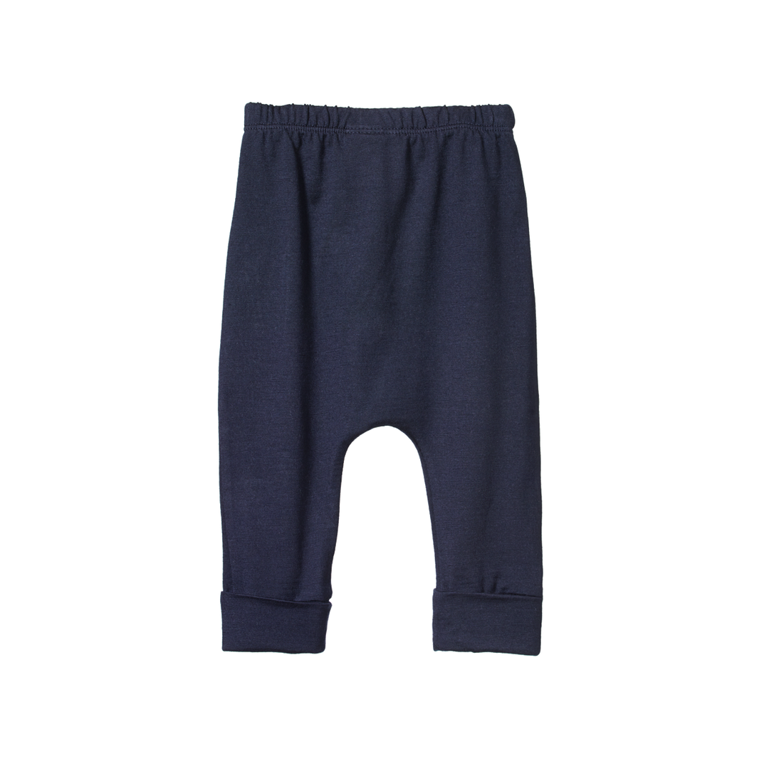 Nature Baby Drawstring Pants - Navy
