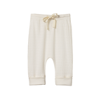 Drawstring Pants Pointelle - Natural