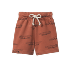 Nature Baby Jimmy Shorts Sweatshirt - Crocodile Print