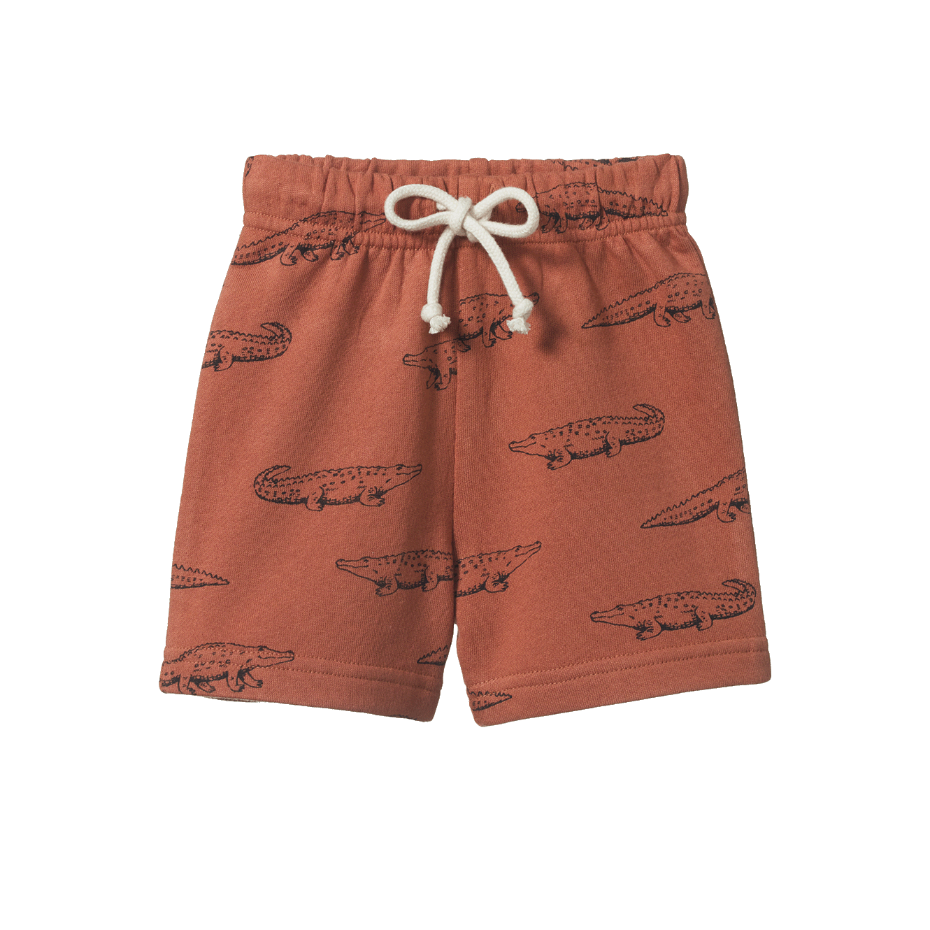 Nature Baby Jimmy Shorts Sweatshirt - Crocodile Print