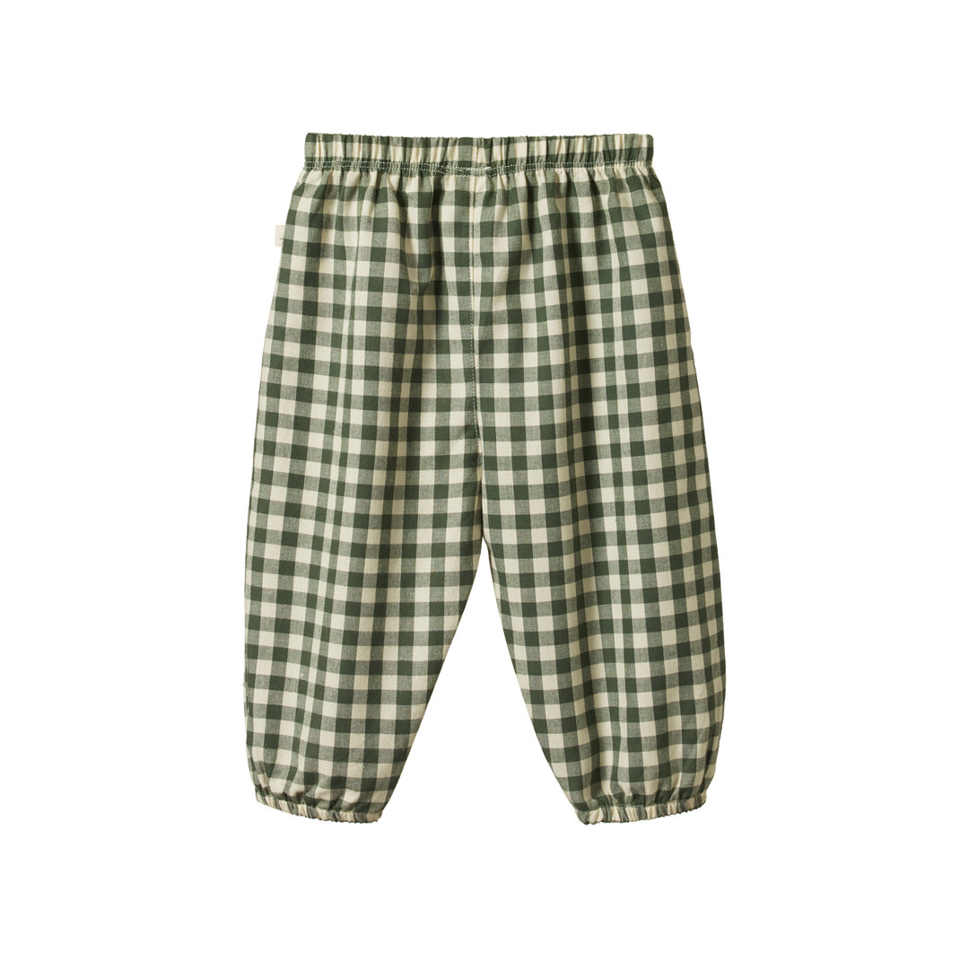 Nature Baby Sunny Pants - Thyme Check