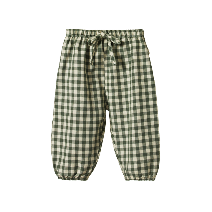 Nature Baby Sunny Pants - Thyme Check