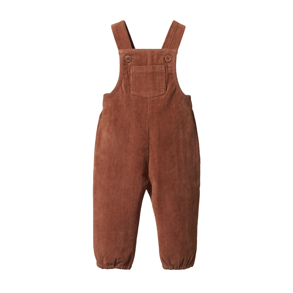 Nature Baby Tipper Overalls - Hazelnut