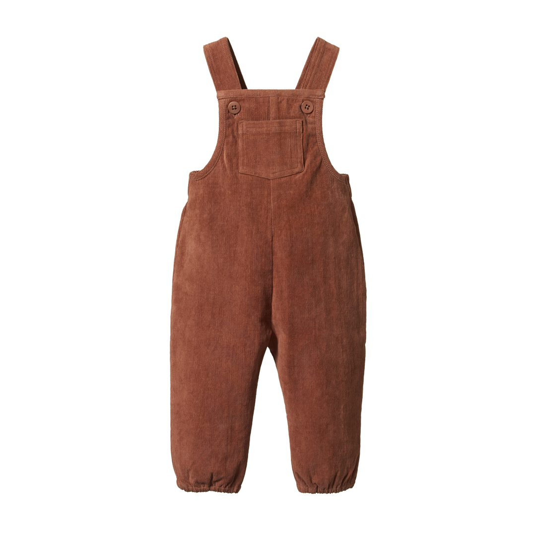 Nature Baby Tipper Overalls - Hazelnut