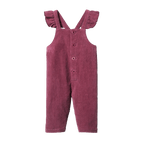 Orchard Overalls Cord - Rhubarb