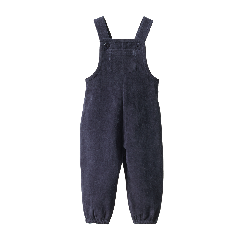 Nature Baby Tipper Overalls - Navy