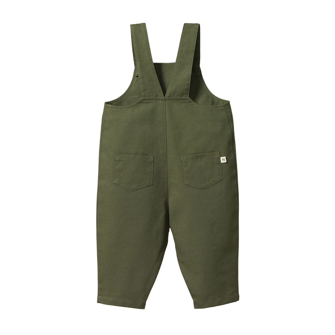 Nature Baby Tucker Overalls - Thyme