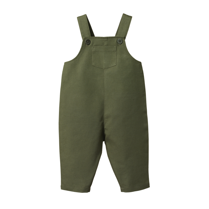 Nature Baby Tucker Overalls - Thyme