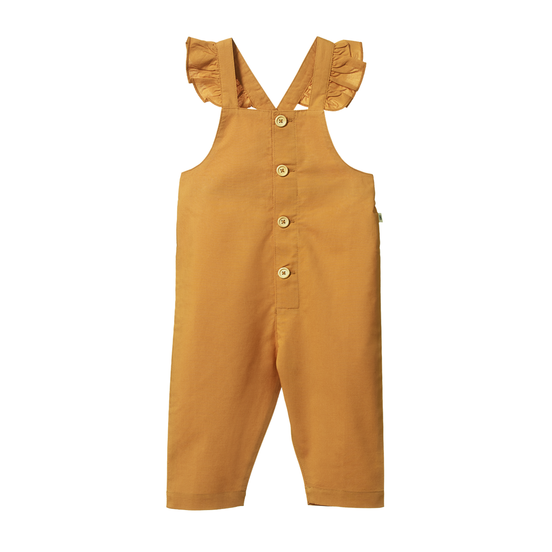 Nature Baby Orchard Overalls - Straw