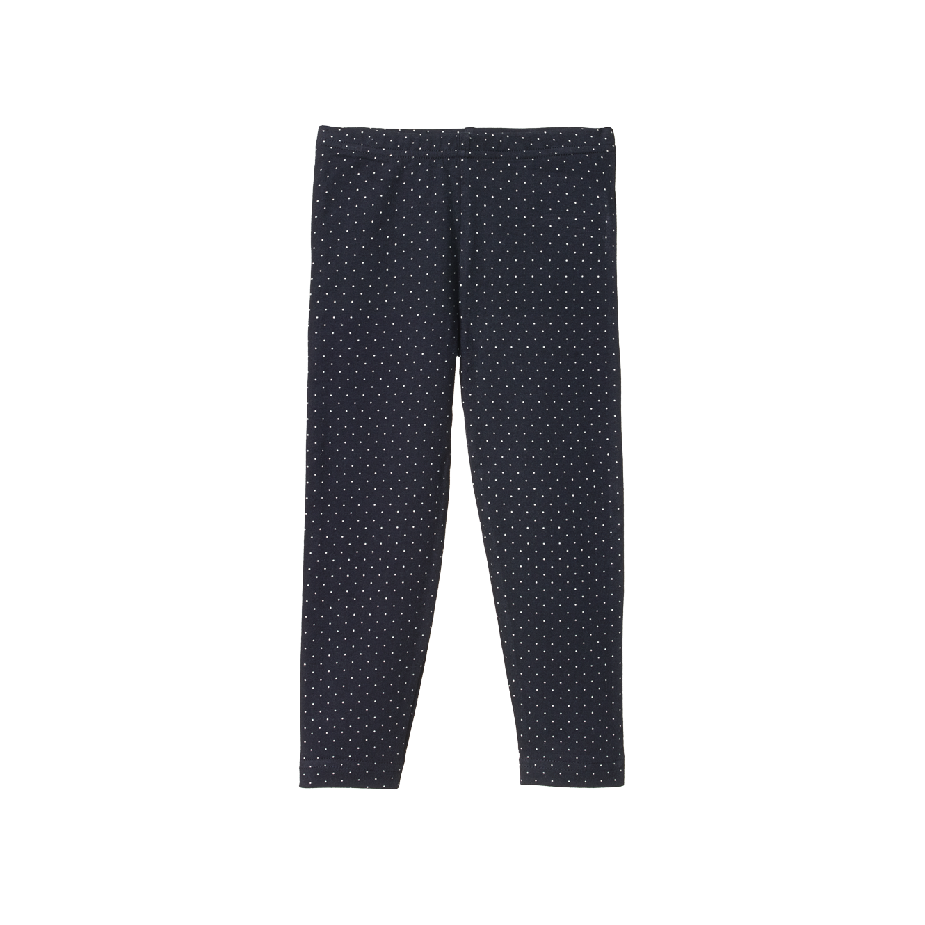 Nature Baby Leggings - Navy Mini Dot Print