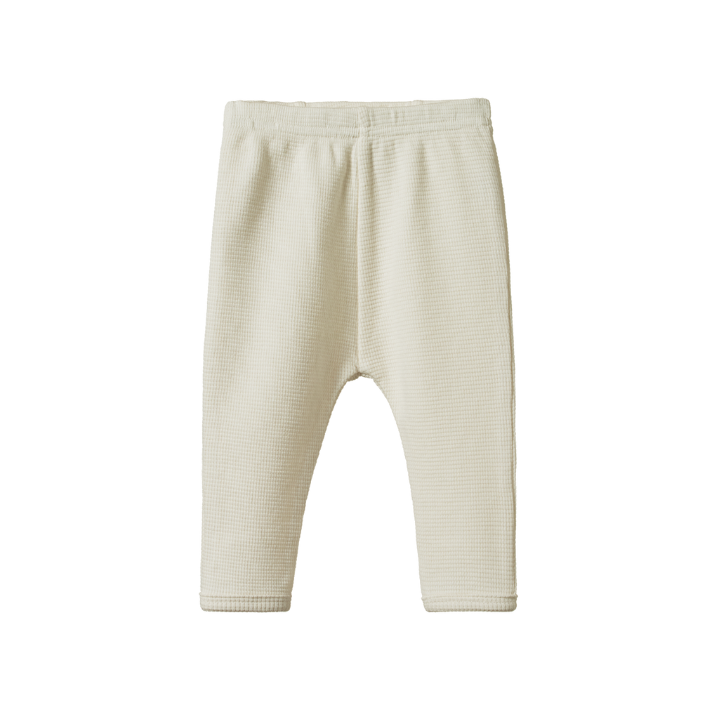 Selby Waffle Pants - Natural
