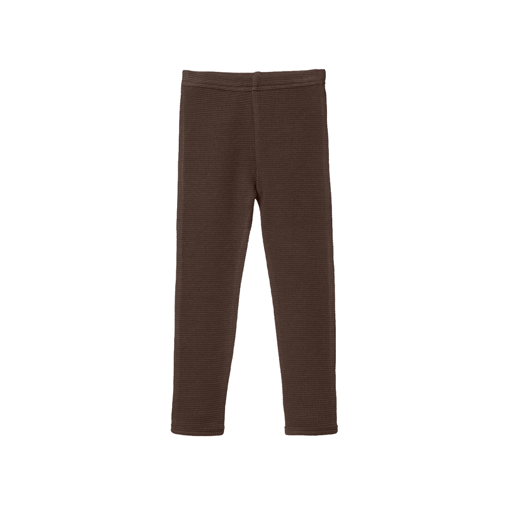 Nature Baby Selby Waffle Pants - Pinecone