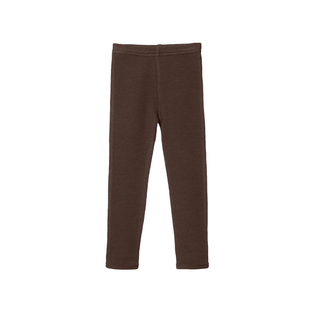 Nature Baby Selby Waffle Pants - Pinecone