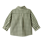 Ira Button Up - Thyme Check