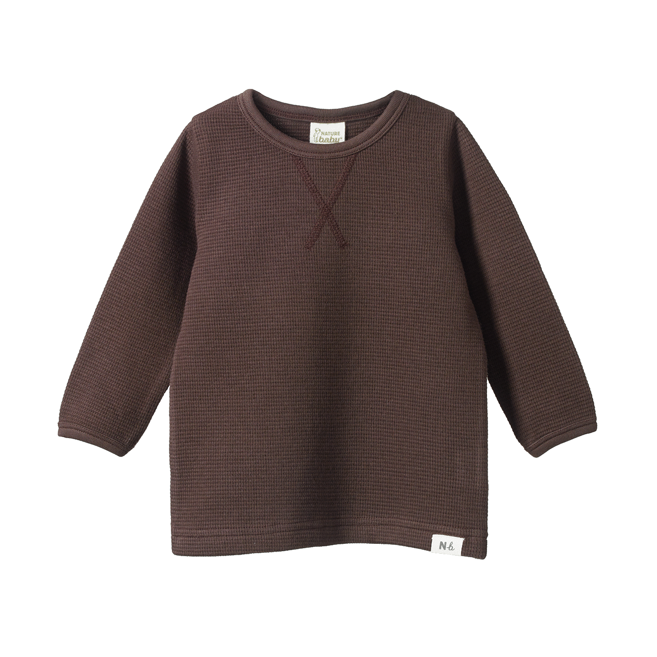 Waffle Tee - Pinecone