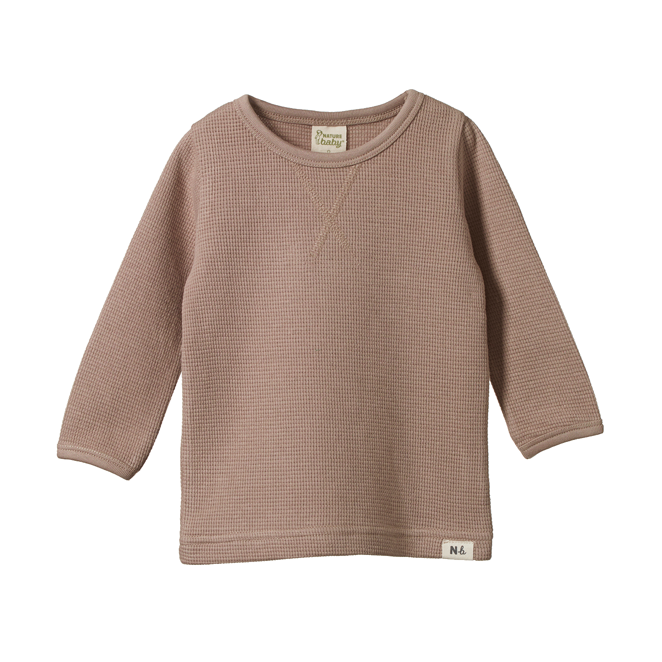 Nature Baby Waffle Tee - Sparrow